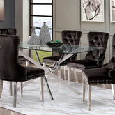 Silveria Dining Table Model Fm37001Sv-T-Table By Furniture Of America